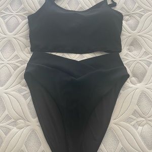 Aerie ribbed high waisted bikini